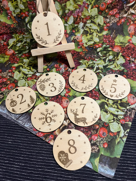 Adventskalender-Anhänger