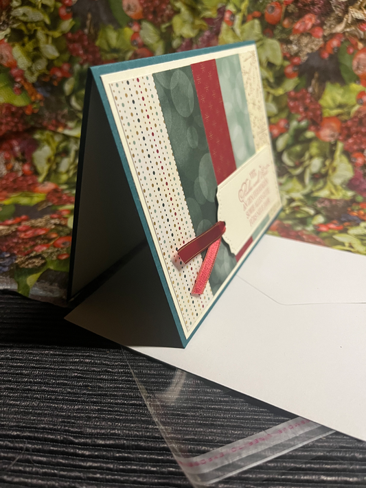 Weihnachtskarte "Ruhe und Zeit"