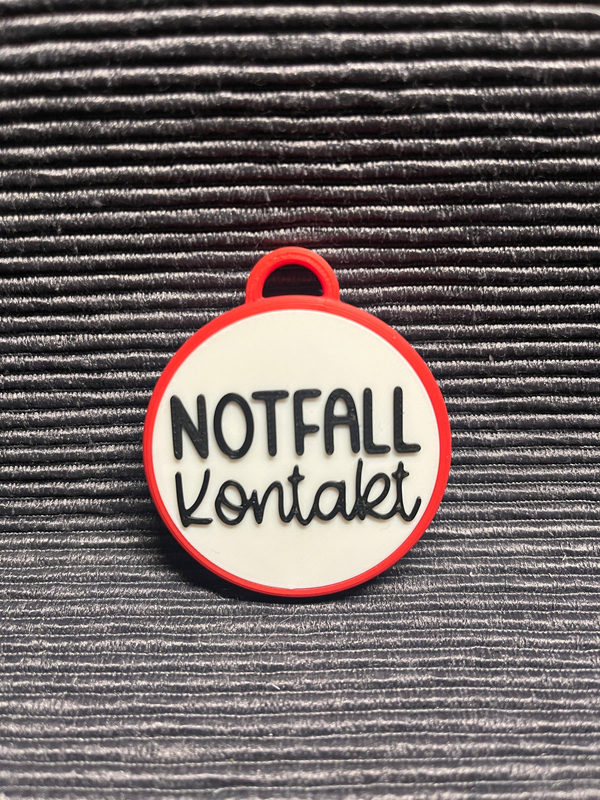 Notfallanhänger mit NFC-Tag