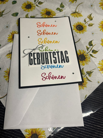Geburtstagskarte "Schöner Geburtstag"