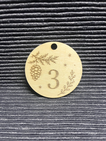 Adventskalender-Anhänger