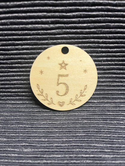 Adventskalender-Anhänger