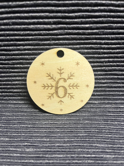 Adventskalender-Anhänger