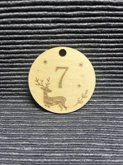 Adventskalender-Anhänger