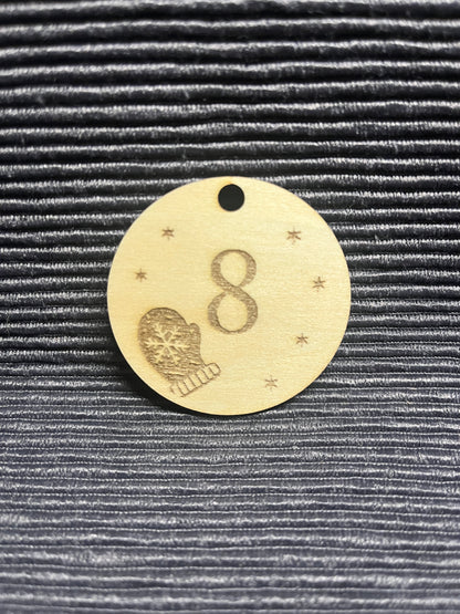 Adventskalender-Anhänger
