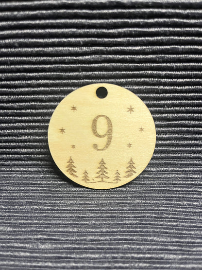 Adventskalender-Anhänger