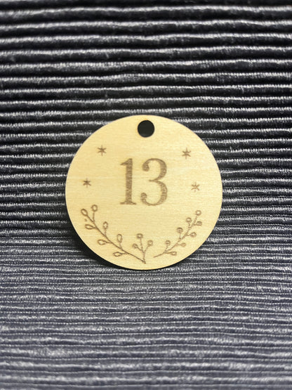 Adventskalender-Anhänger