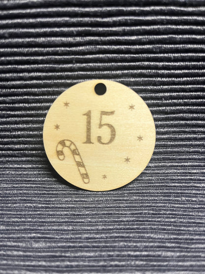 Adventskalender-Anhänger