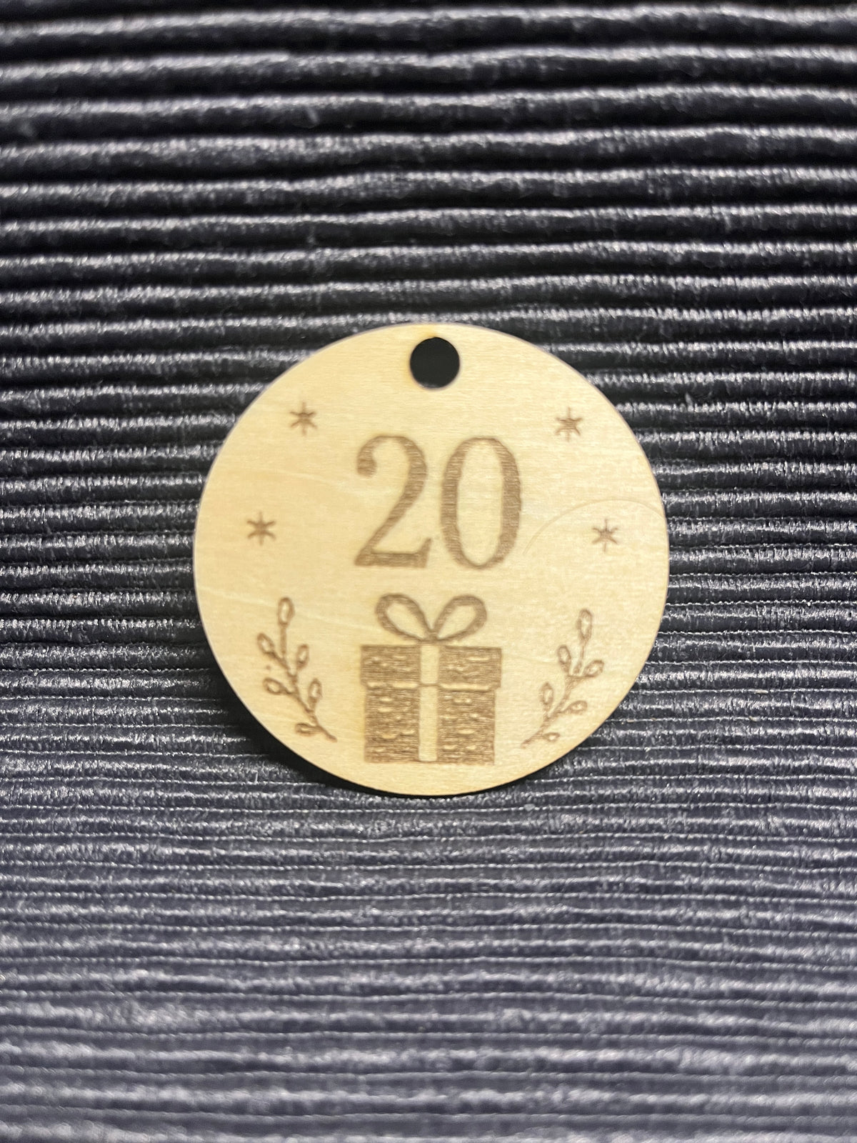 Adventskalender-Anhänger