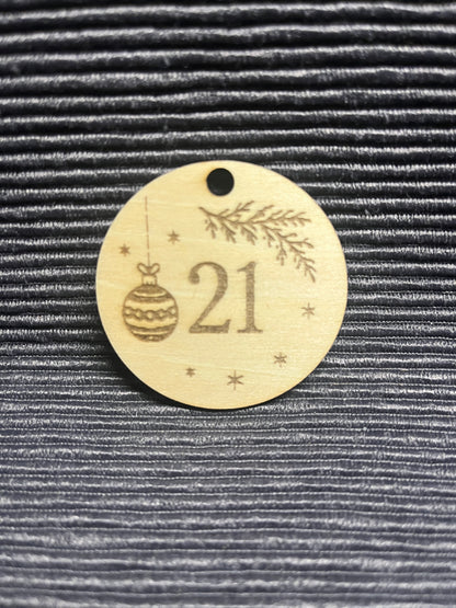 Adventskalender-Anhänger