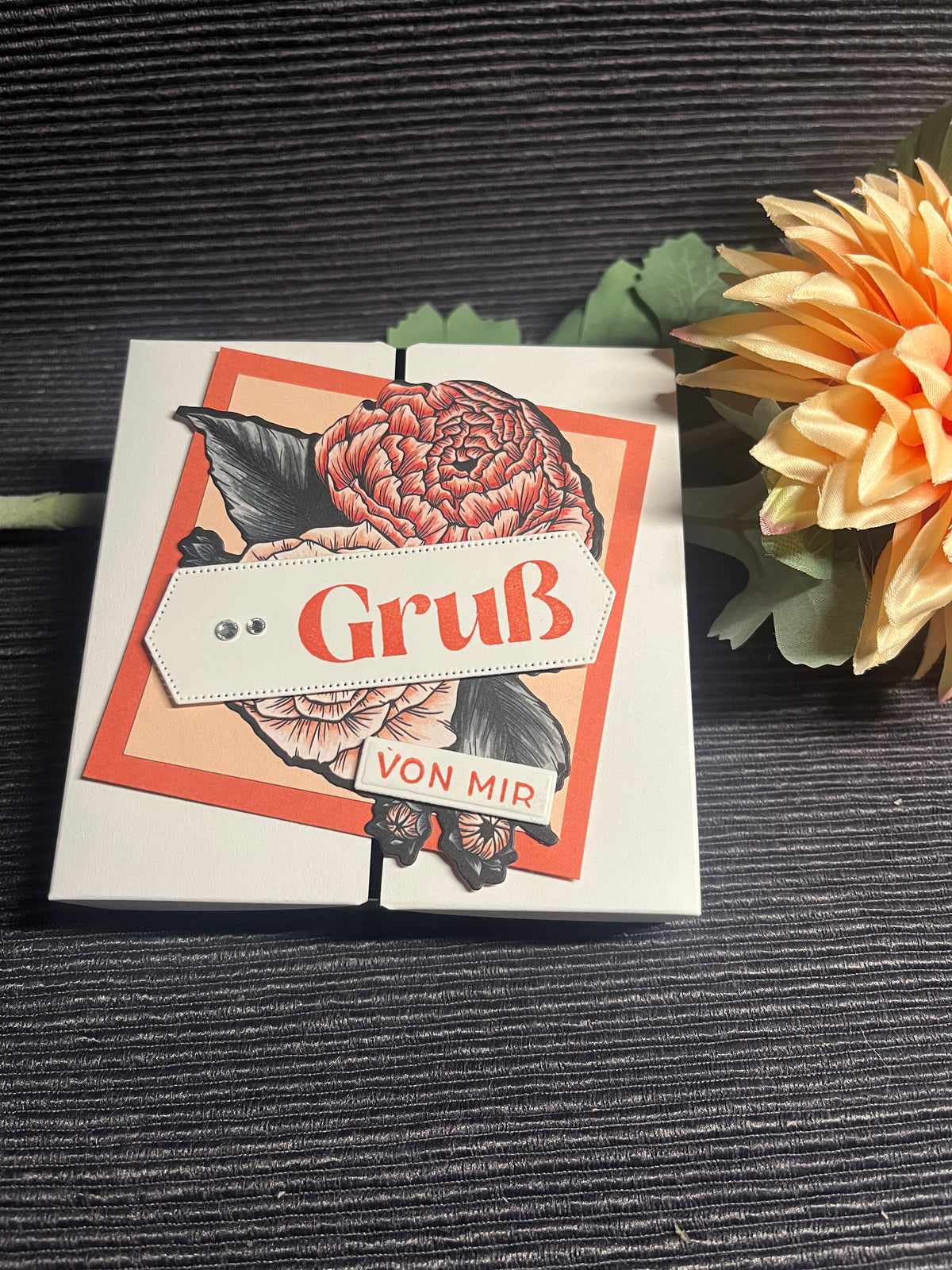 Geschenkbox "Danke/Gruß"