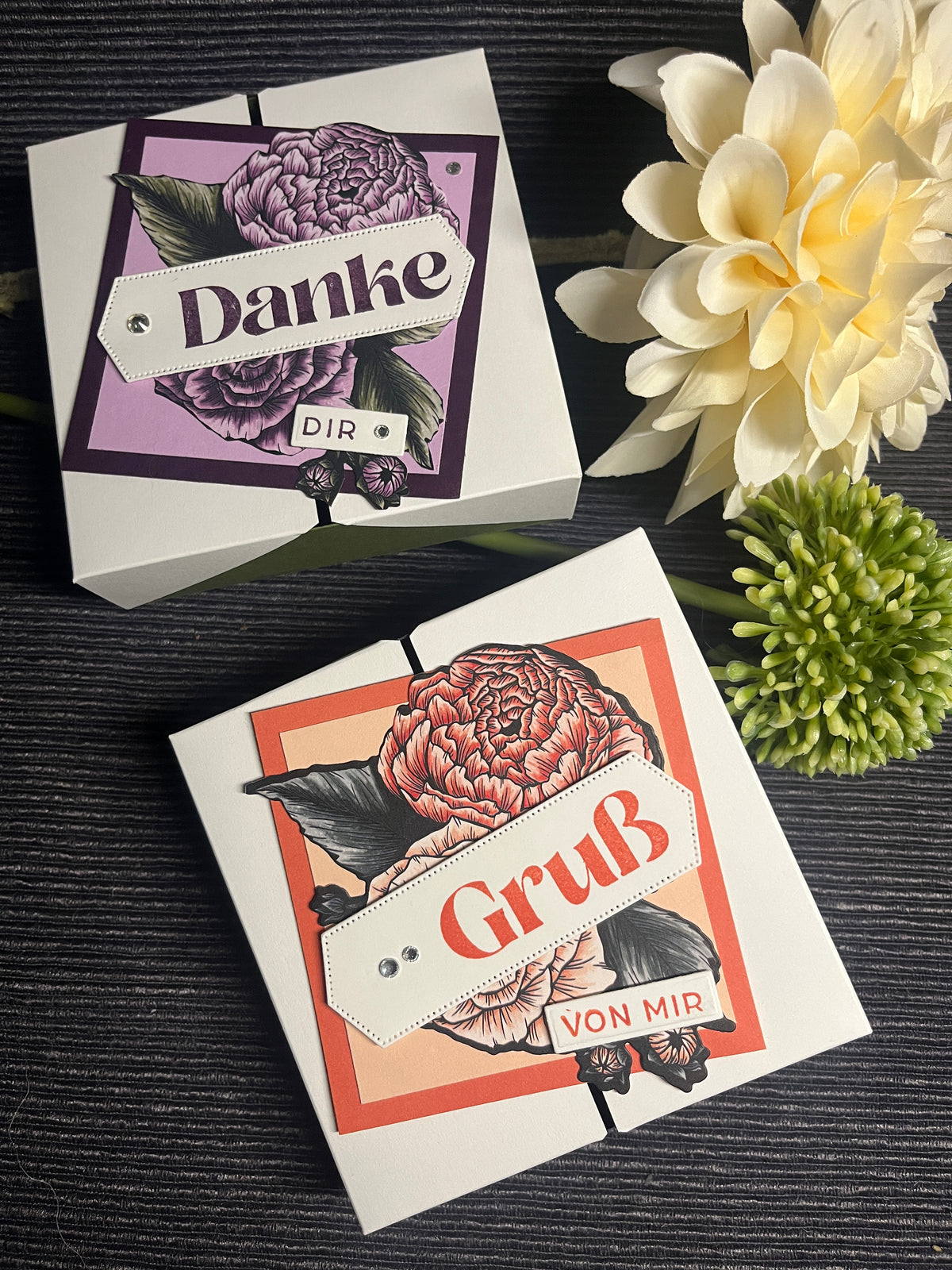 Geschenkbox "Danke/Gruß"