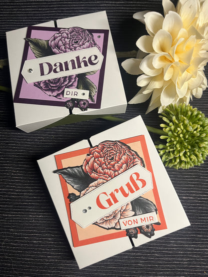Geschenkbox "Danke/Gruß"