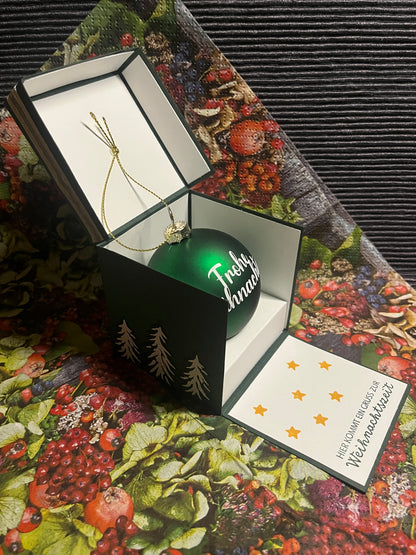Geschenkbox "Weihnachtskugel"