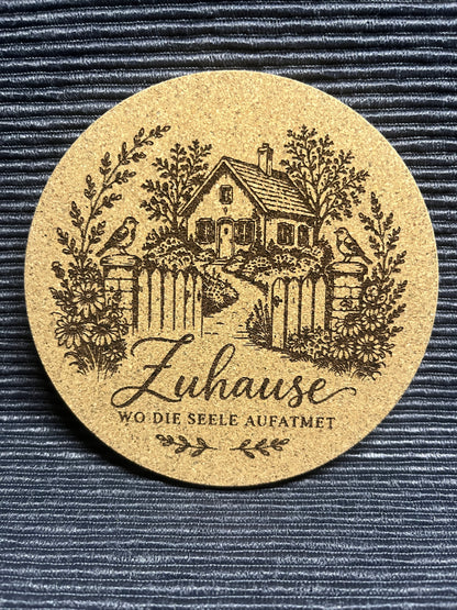 Untersetzer "Zuhause"