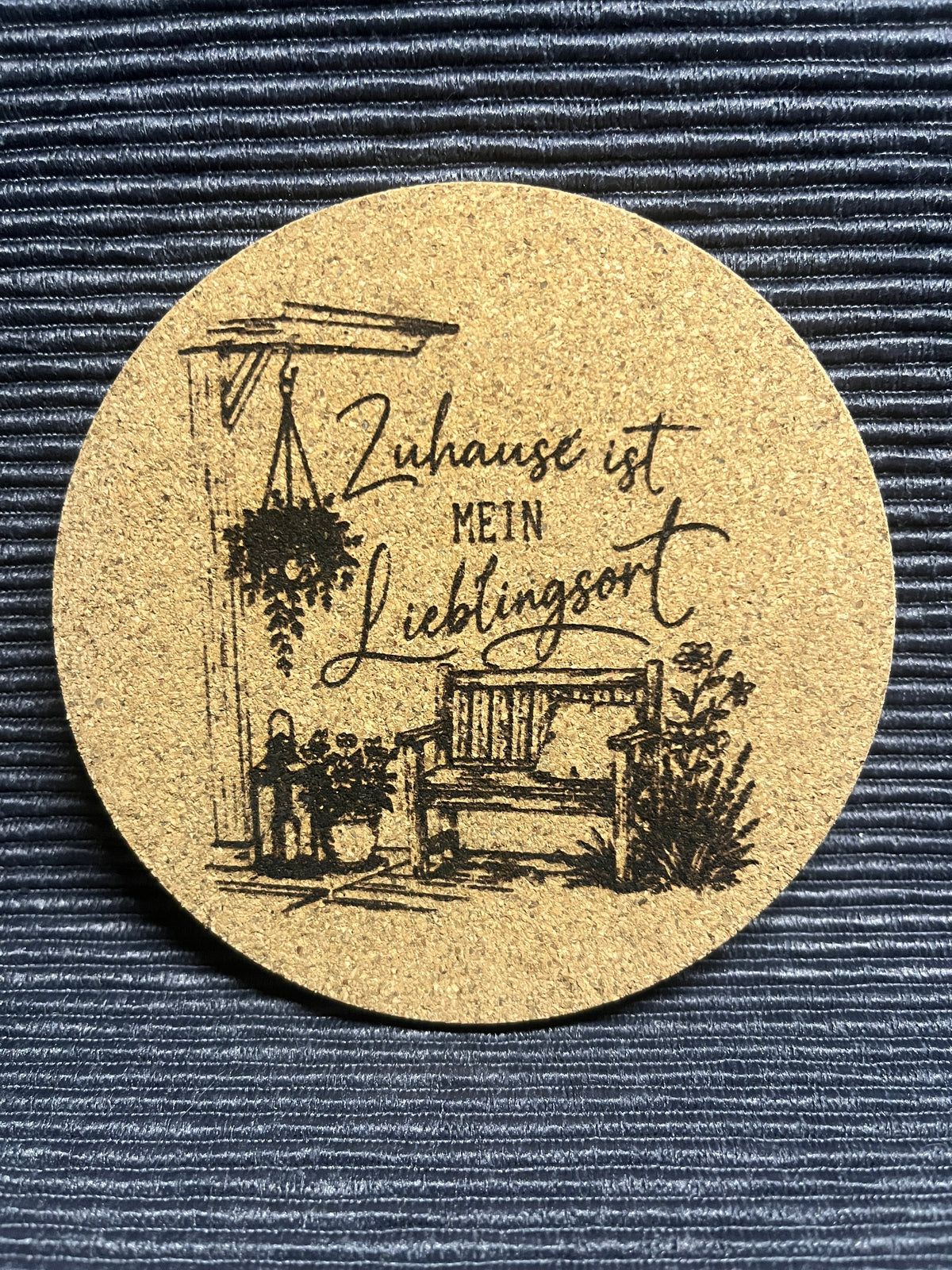 Untersetzer "Zuhause"