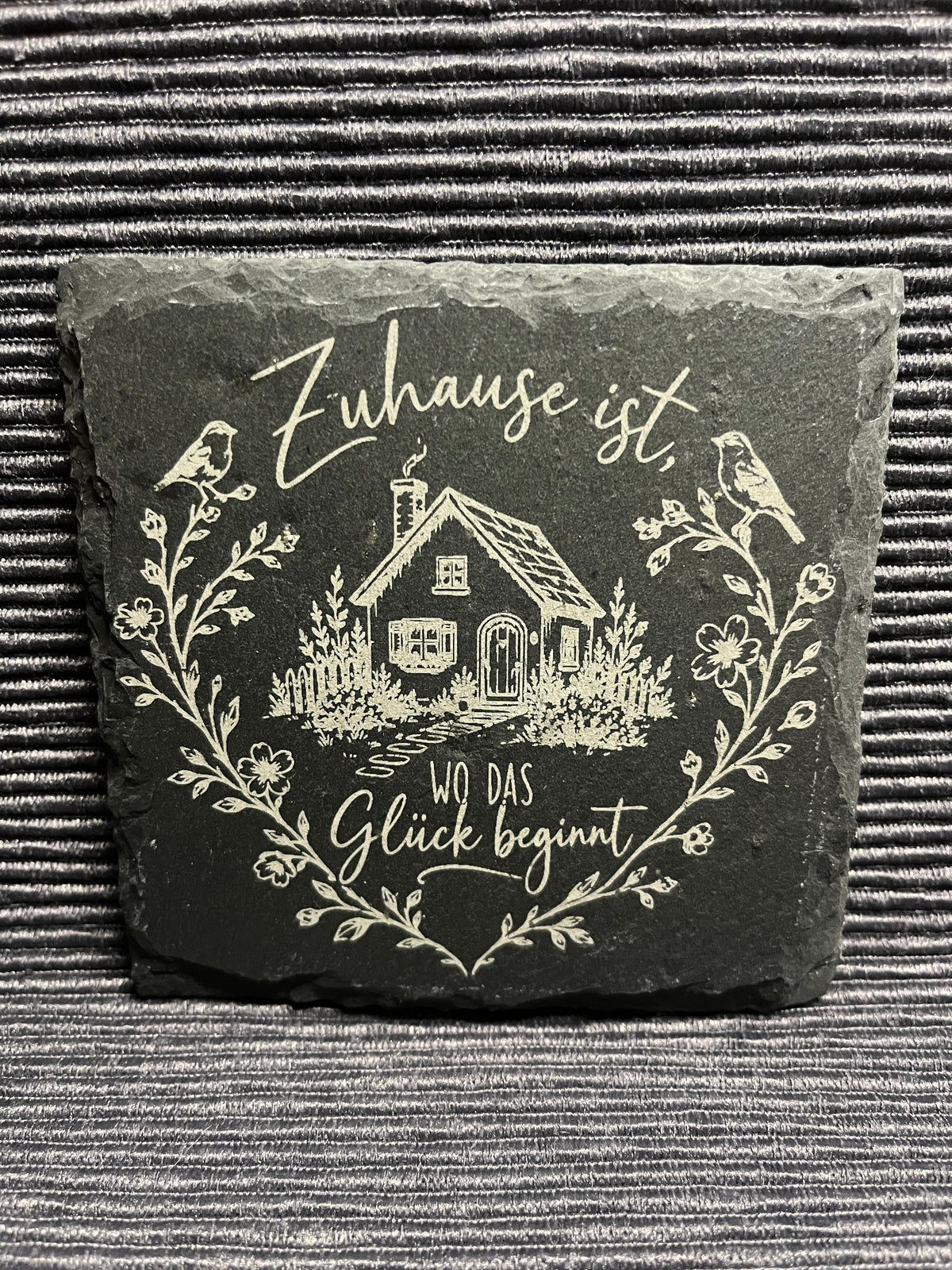 Untersetzer "Zuhause"