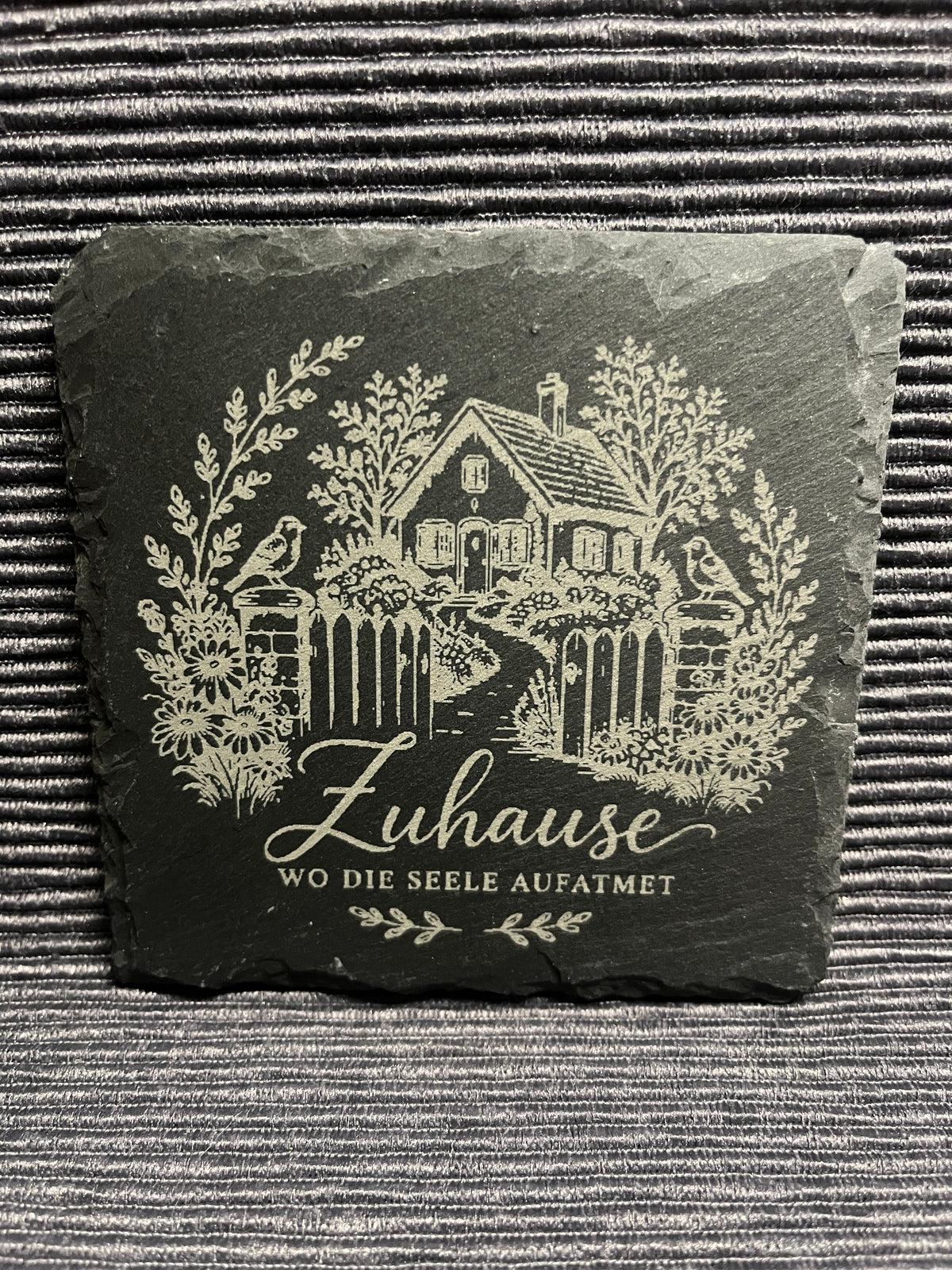 Untersetzer "Zuhause"