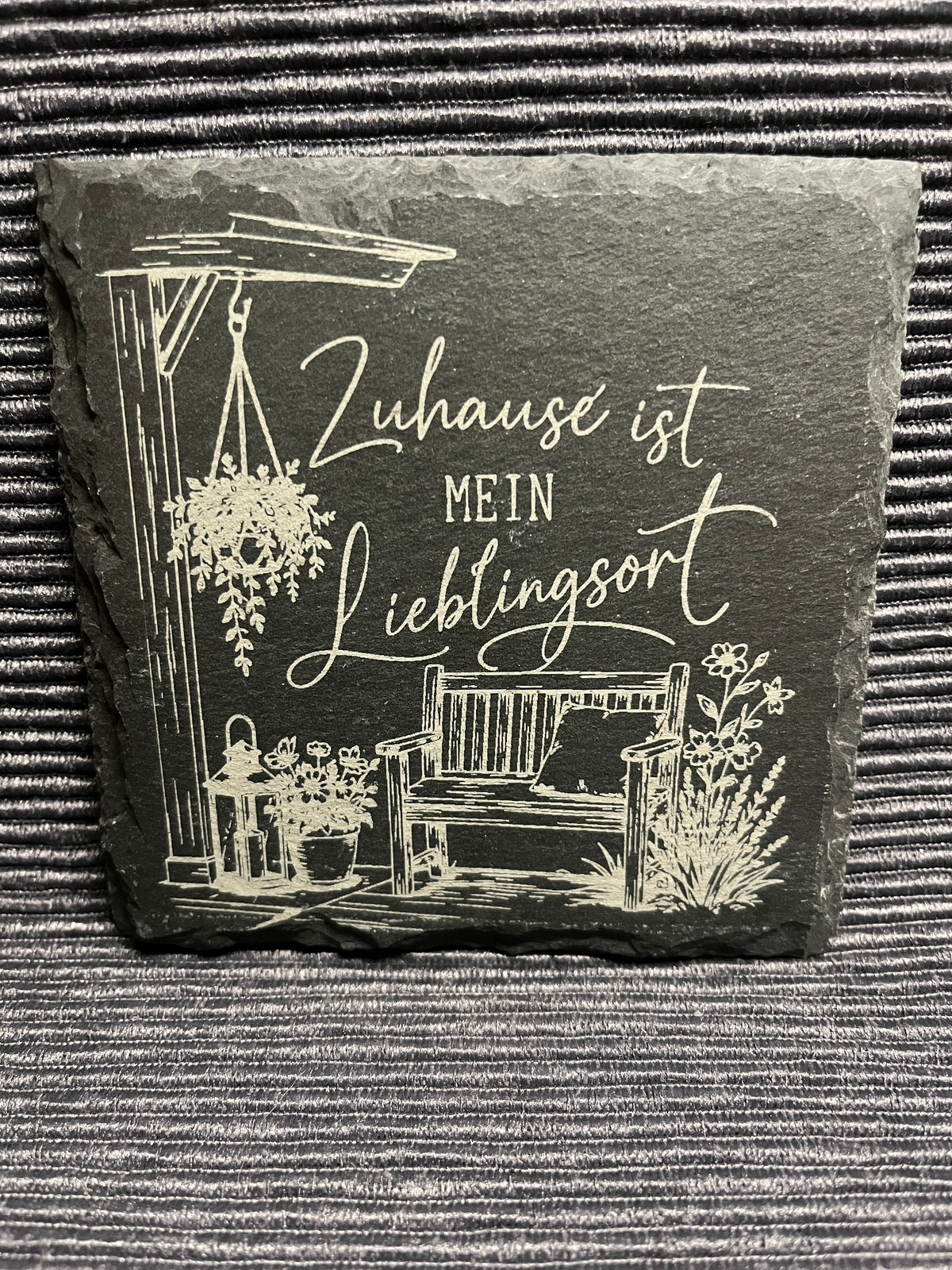 Untersetzer "Zuhause"