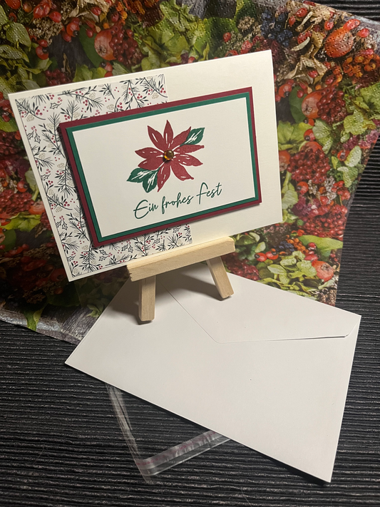 Weihnachtskarte "Weihnachtsstern"