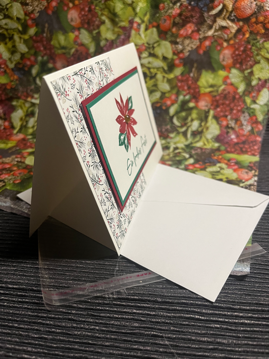 Weihnachtskarte "Weihnachtsstern"