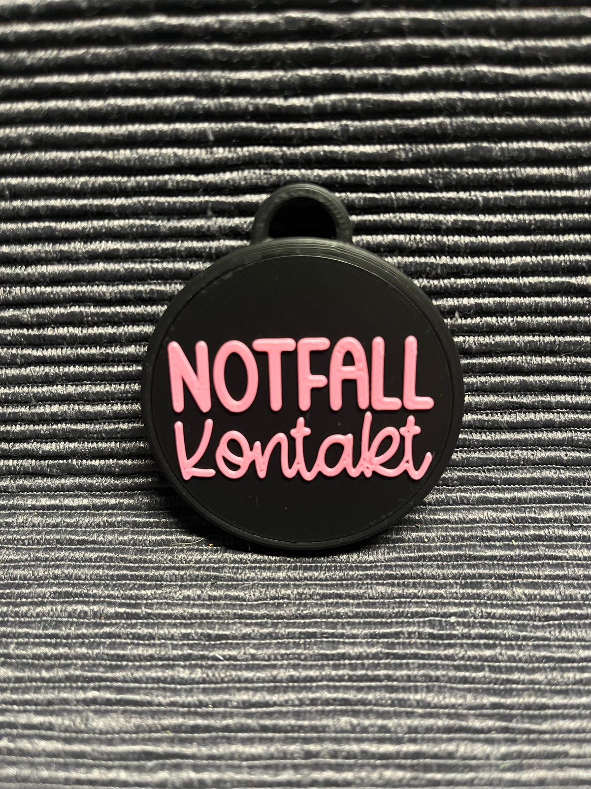 Notfallanhänger mit NFC-Tag