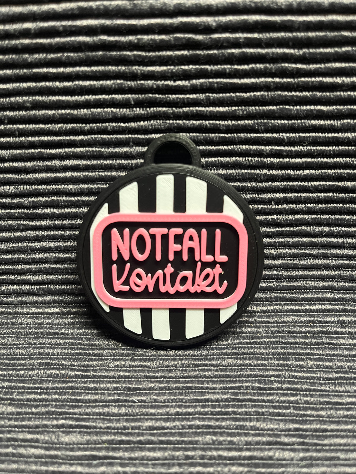 Notfallanhänger mit NFC-Tag